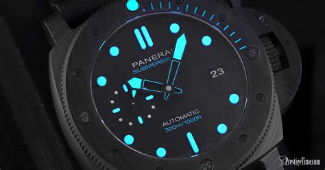 panerai superluminova|super lumininova light.